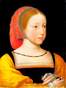 Charlotte of France by Jean Clouet