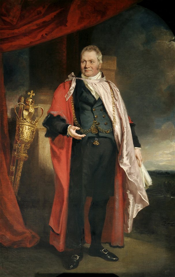 Clover - Portrait of Crisp Brown, Mayor of Norwich 1817