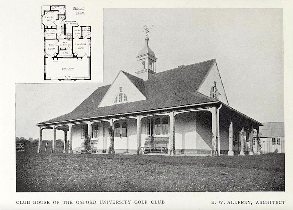 Club House of the Oxford University Golf Club