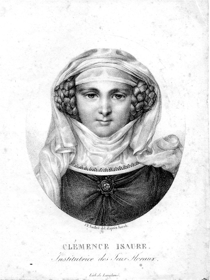 Clémence Isaure (litho.)