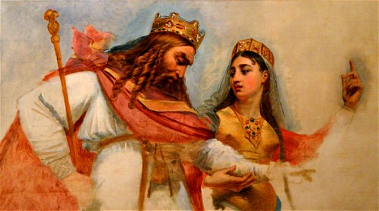 Clovis et Clotilde-Jean Antoine Gros