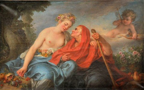 Clément Belle - Vertumne et Pomone - 1772