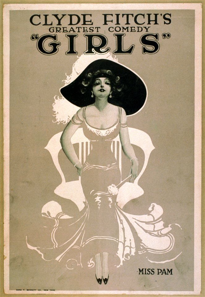 Clyde Fitch's greatest comedy, Girls LCCN2014635417