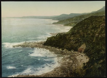 Coast scene at Clifton, Illawarra District LCCN2017657723
