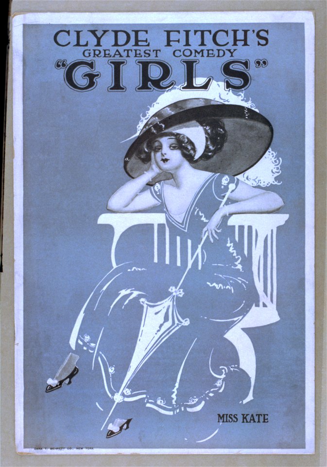 Clyde Fitch's greatest comedy, Girls LCCN2014635415