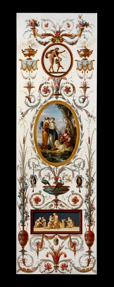 Clérisseau, Achilles panel, Victoria and Albert Museum