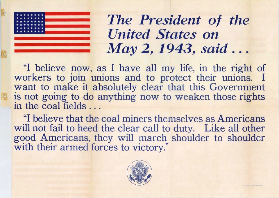 Coal-Mines-Administration-FDR-Fireside-Chat