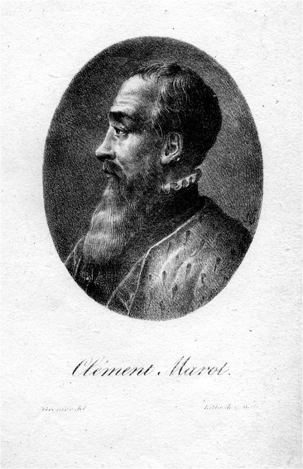 Clément Marot (portrait gravé)