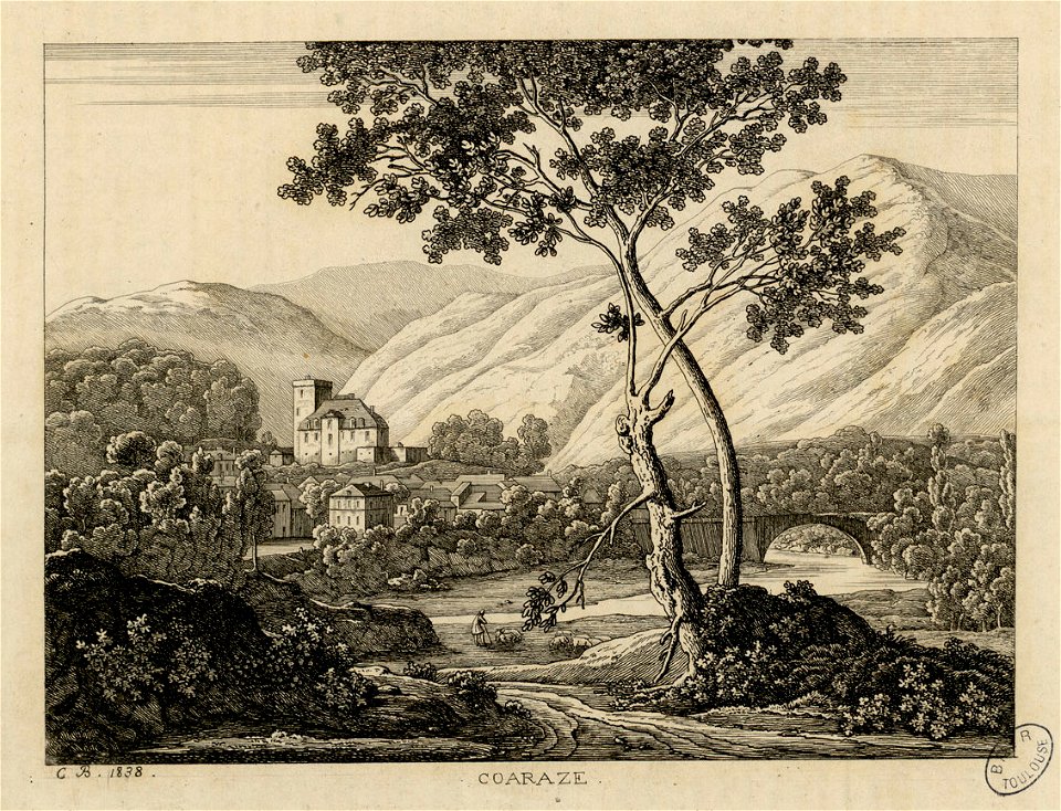 Coaraze (i.e. Coarraze) - Fonds Ancely - B315556101 A PELERIN 178