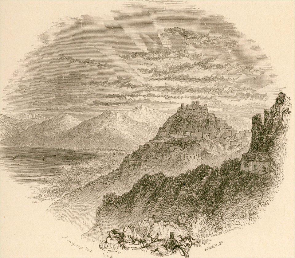 Coast of Triphylia from the South - Wordsworth Christopher - 1882