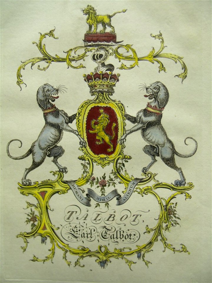 Coat of Arms of the Earl Talbot