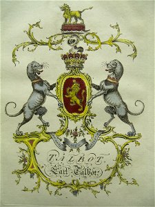 Coat of Arms of the Earl Talbot