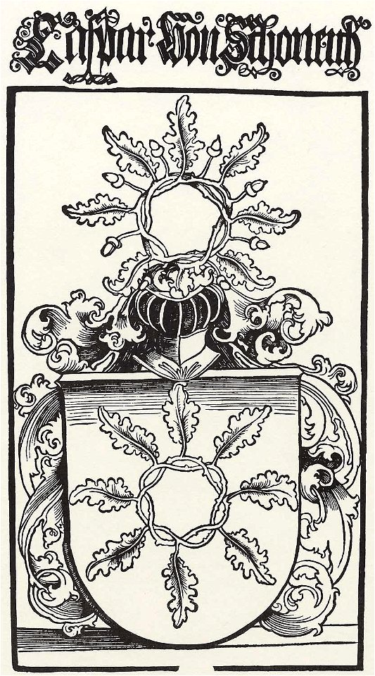 Coat of Arms of Caspar von Schönaich