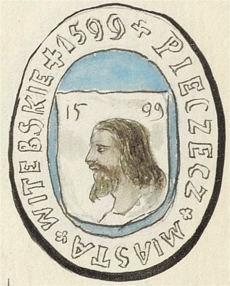 Coat of arms of the City of Vitebskas, 1599