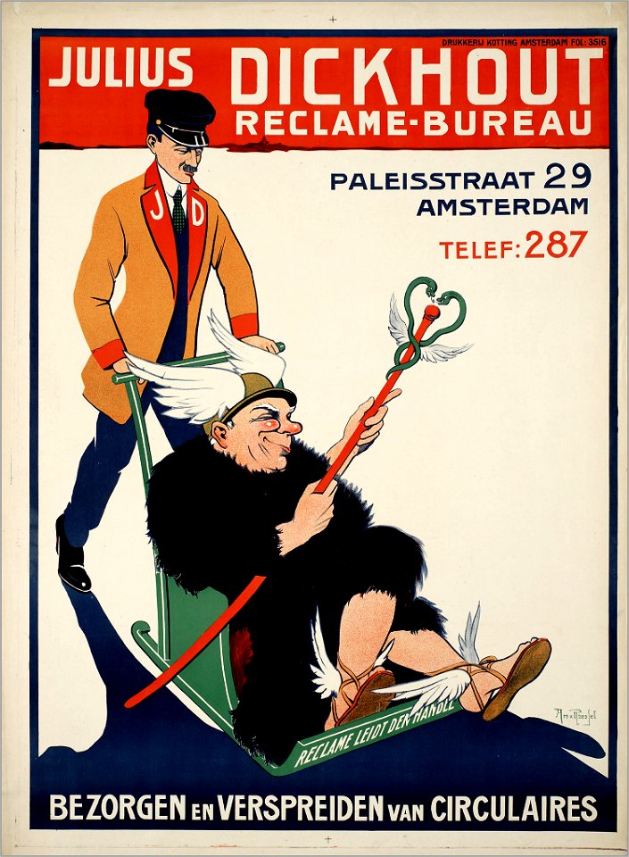Bezorgen en verspreiden van circulaires