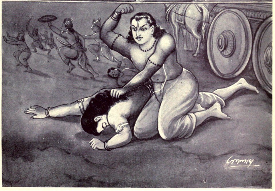 Bhima kicked Susharma