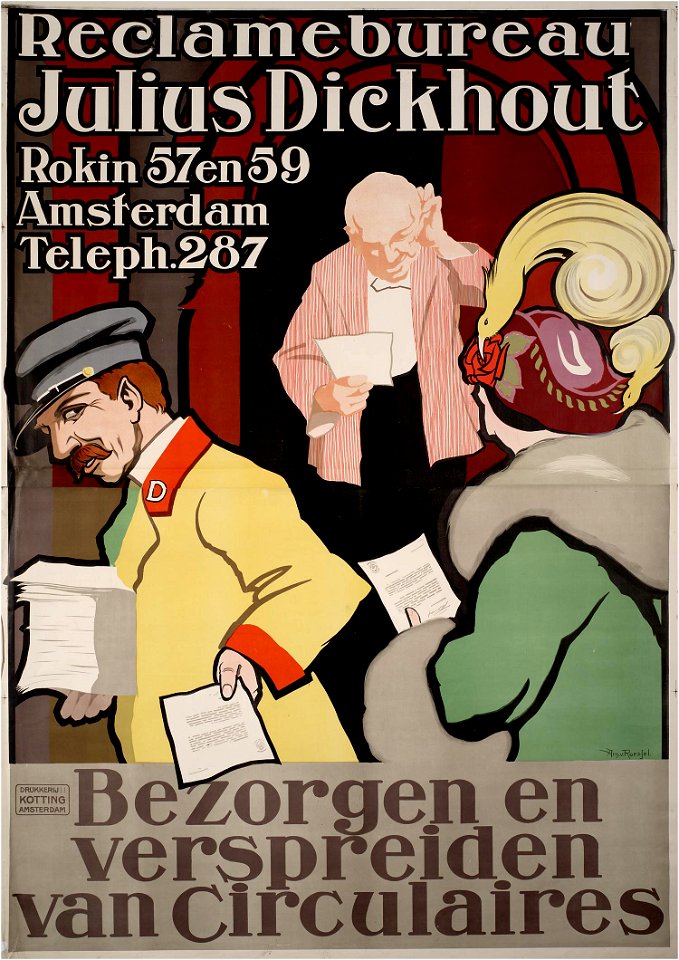 Bezorgen en verspreiden van circulaires Julius Dickhout