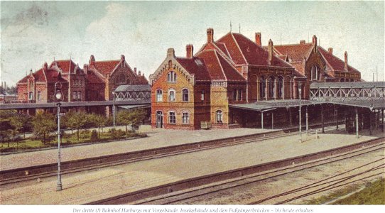 Bf Harburg um 1900
