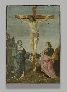 Biagio d’Antonio - The Crucifixion - 1871.51 - Yale University Art Gallery. Free illustration for personal and commercial use.