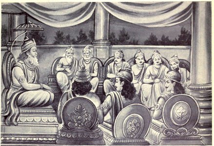 Bhisma agrees to find Pandavas