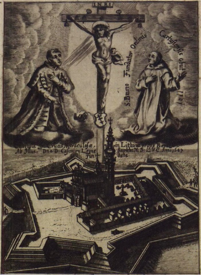Biaroza Kartuskaja, Klaštarnaja, Kazimier Leŭ Sapieha. Бяроза Картуская, Кляштарная, Казімер Леў Сапега (1647)
