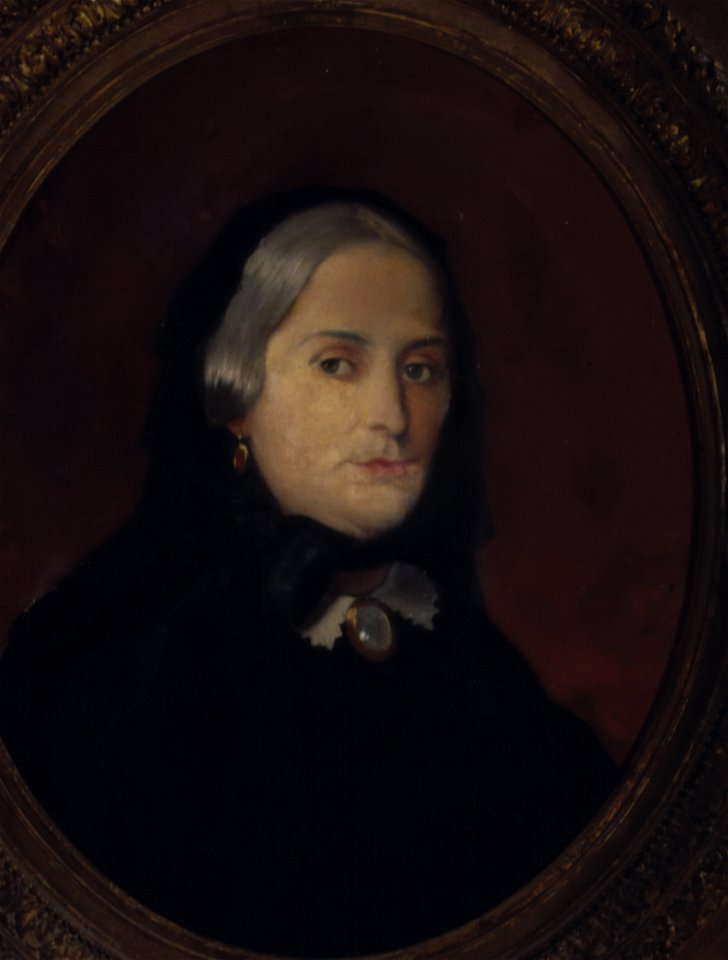 Biard, François Auguste - Retrato de Francisca Miquelina P. do Amaral (Viscondessa de Indaiatuba)