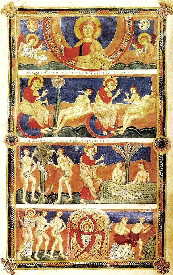 Bible du Panthéon - BAV Lat.12958 f4v