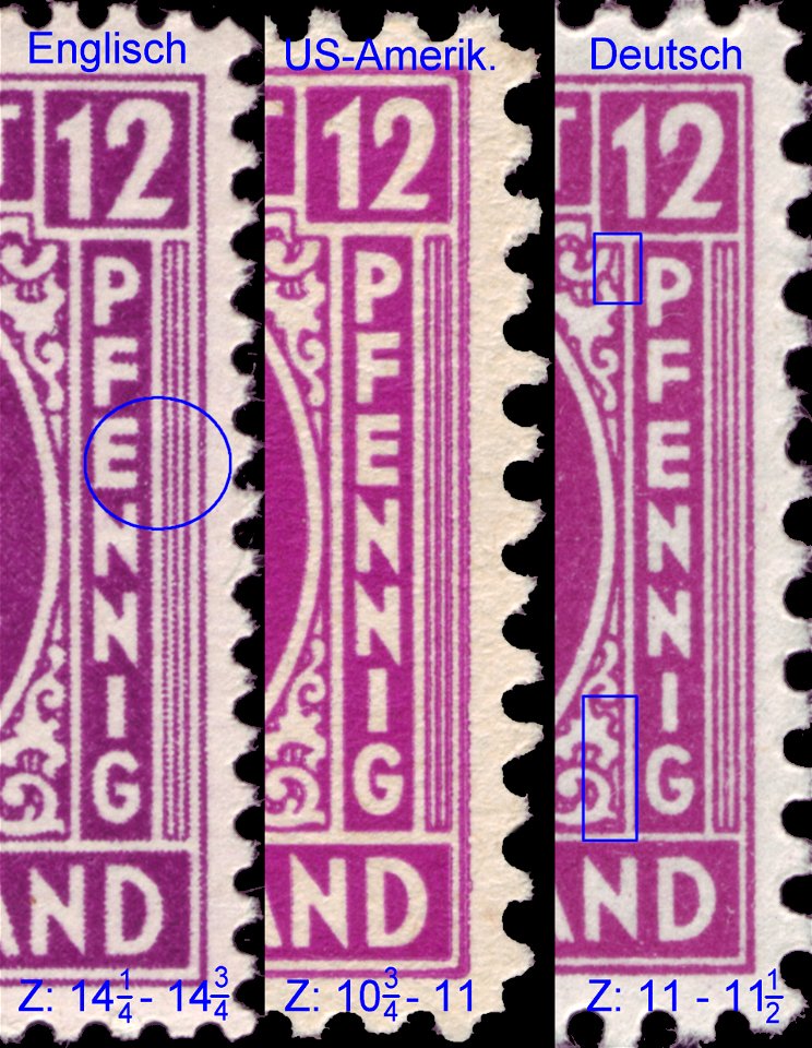 Bi Zone 1945 EN-US-DE Vergleich