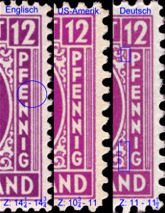 Bi Zone 1945 EN-US-DE Vergleich