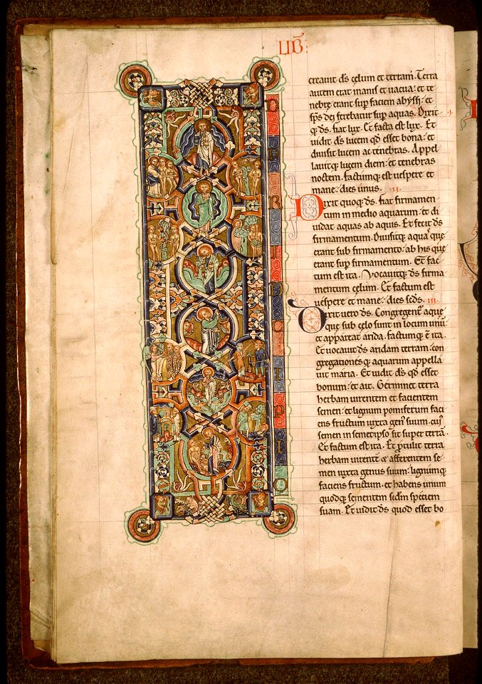Bible de Manerius - BSG Ms.8 f7 - La Genèse