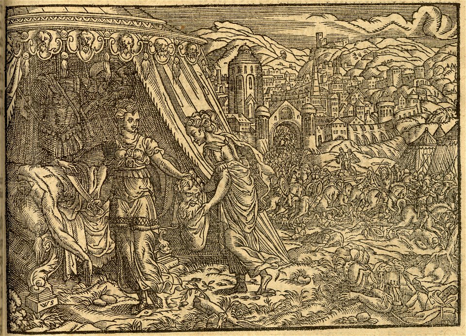 Biblia Leopolity – Judyta z głową Holofernesa