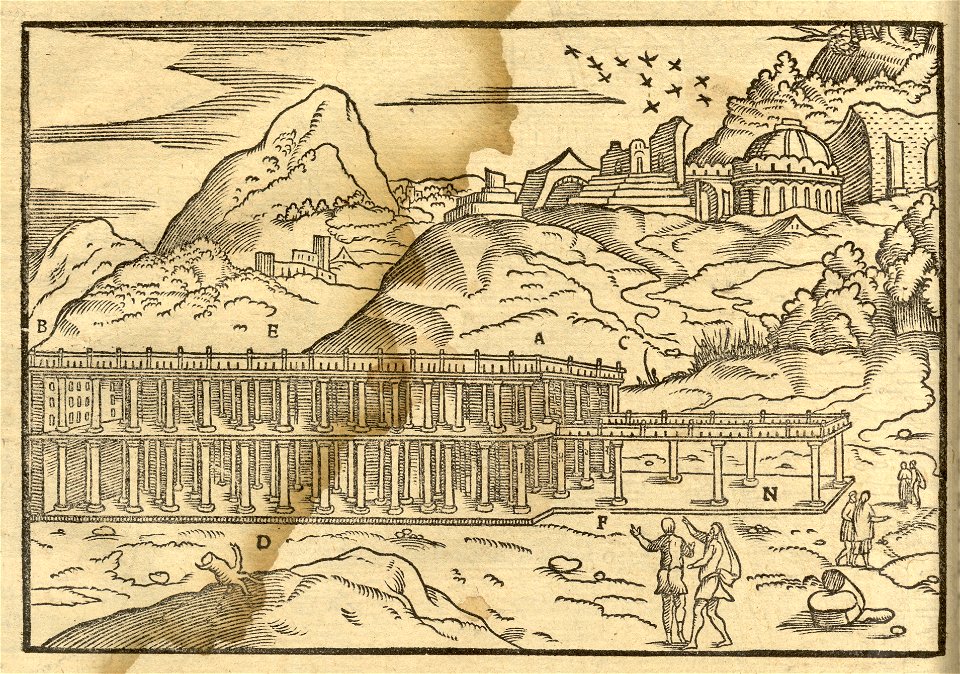Biblia Leopolity – świątynia Salomona