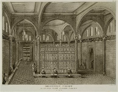 Biblioteque publique du Grand Vezir Raghib Pascha - D'ohsson Mouradgea - 1787