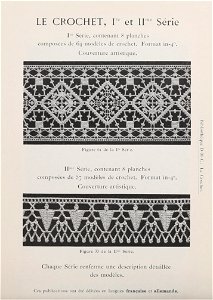 Bibliothèque DMC - 16 - Le Crochet I - II
