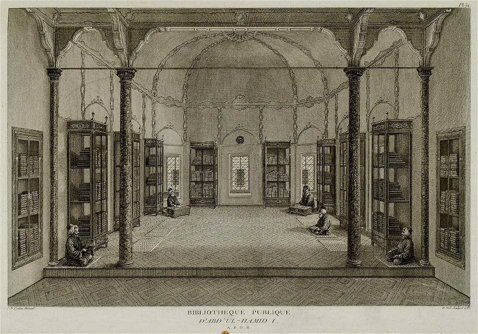 Biblioteque publique d'Abd'ul-Hamid I - D'ohsson Mouradgea - 1787