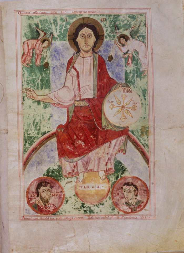 Bible de saint Castor de Coblence - Dieu créateur