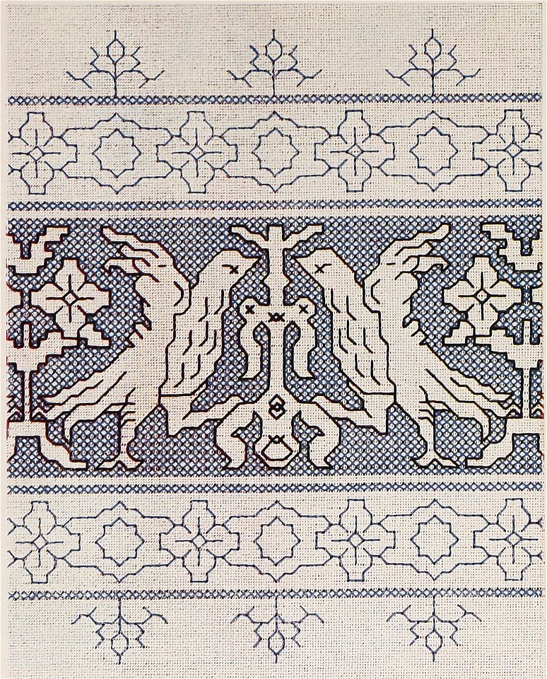 Bibliothèque DMC - 27 - Broderies d'Assise (cropped)
