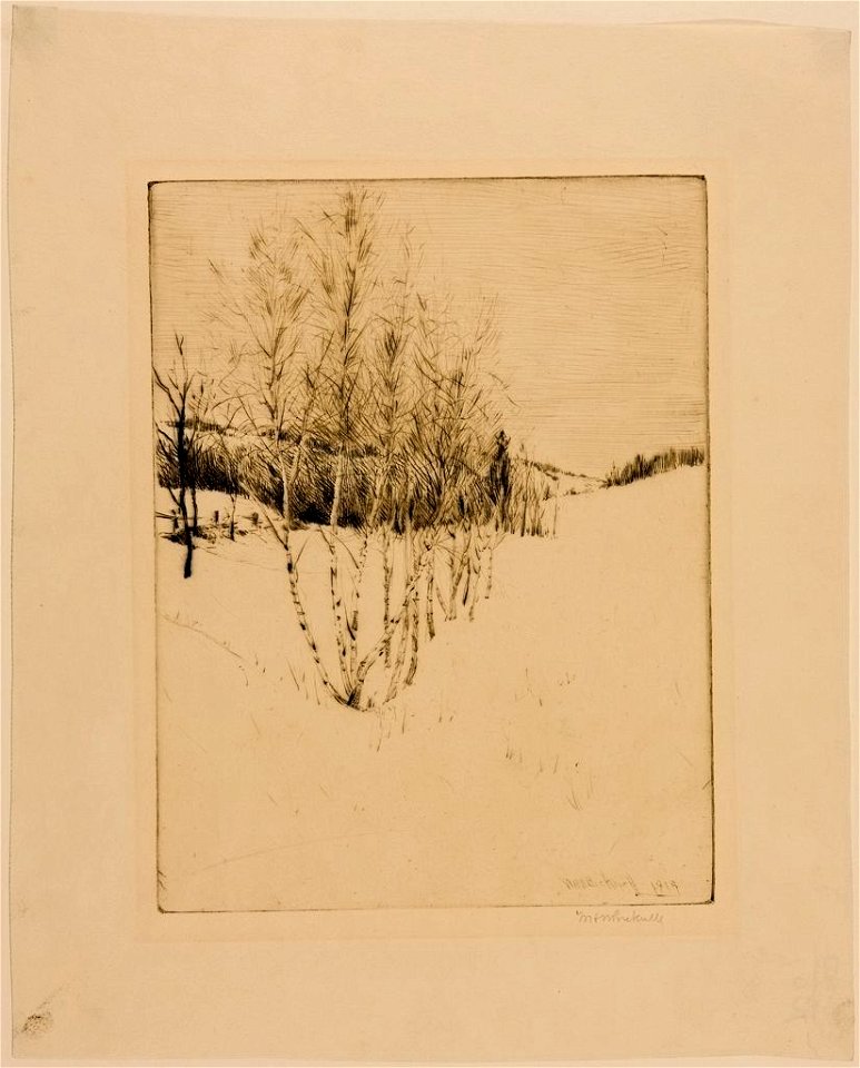 Bicknell - Winter Scene