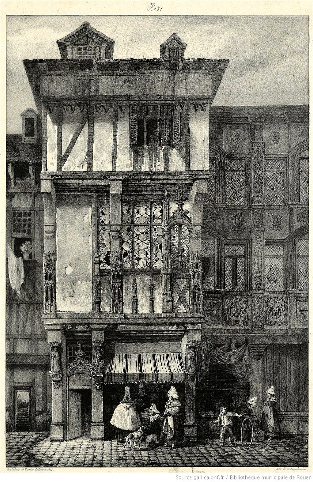 Bichebois and Leprince, Maison de la rue Damiette, 1824