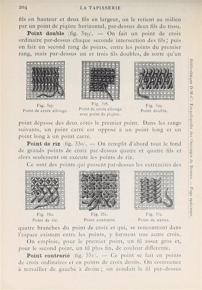 Bibliothèque DMC - 01 - Encyclopédie des Ouvrages - Spécimen