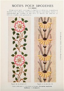 Bibliothèque DMC - 22 - Motifs pour Broderies V
