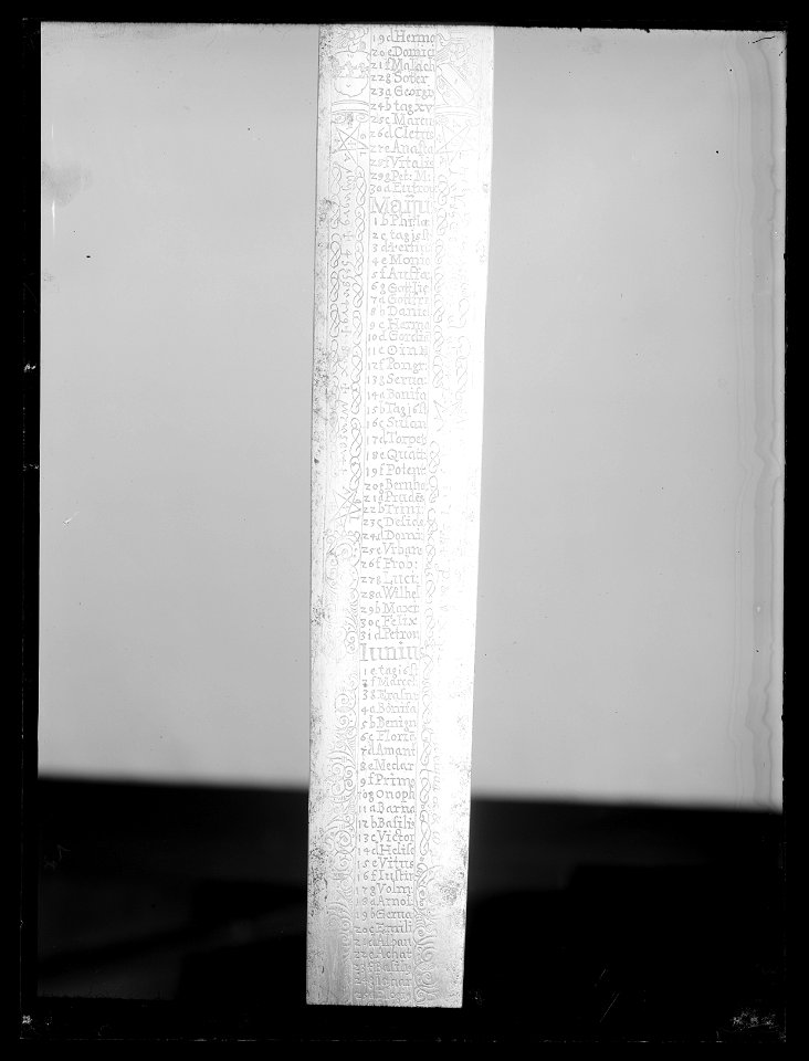 Bielke, kalendersvärd - Livrustkammaren - 42813