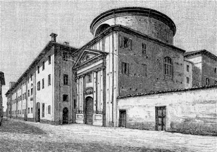 Biella – Collegio di Santa Caterina (xilografia)
