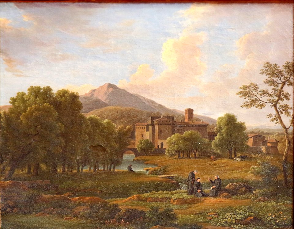 Jean-Joseph-Xavier Bidauld Couvent de Grotta Ferrata
