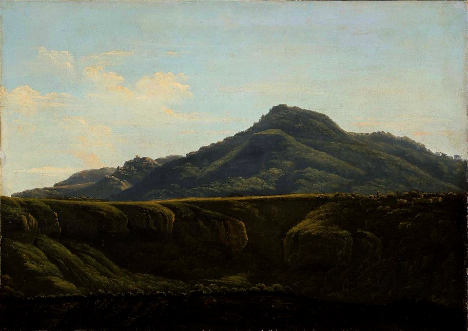 Jean-Joseph-Xavier Bidauld - Monte Cavo du lac d'Albano