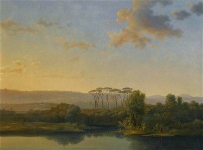Jean-Joseph-Xavier Bidauld - Un paysage fluvial italienne