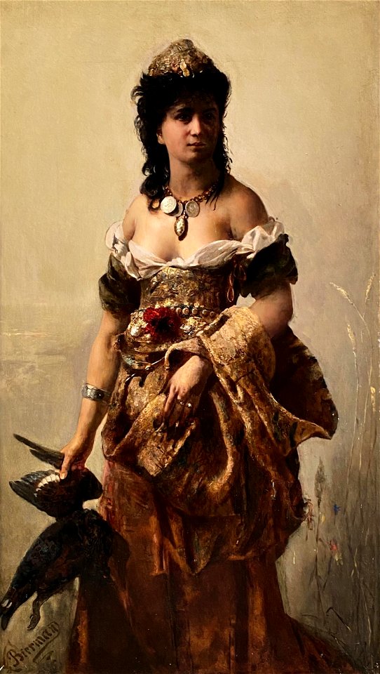 An Amazon by Gottlieb Biermann