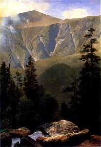 Bierstadt Albert Mountainous Landscape