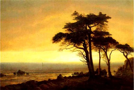 Bierstadt Albert California Coast