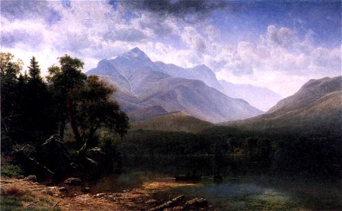 Bierstadt Albert Mount Washington. Free illustration for personal and commercial use.